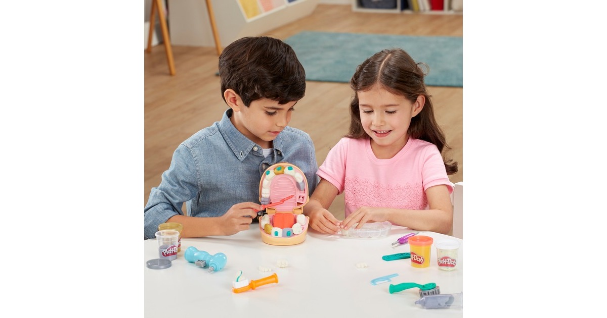 Hasbro Play-Doh Zahnarzt Dr. Wackelzahn, Kneten