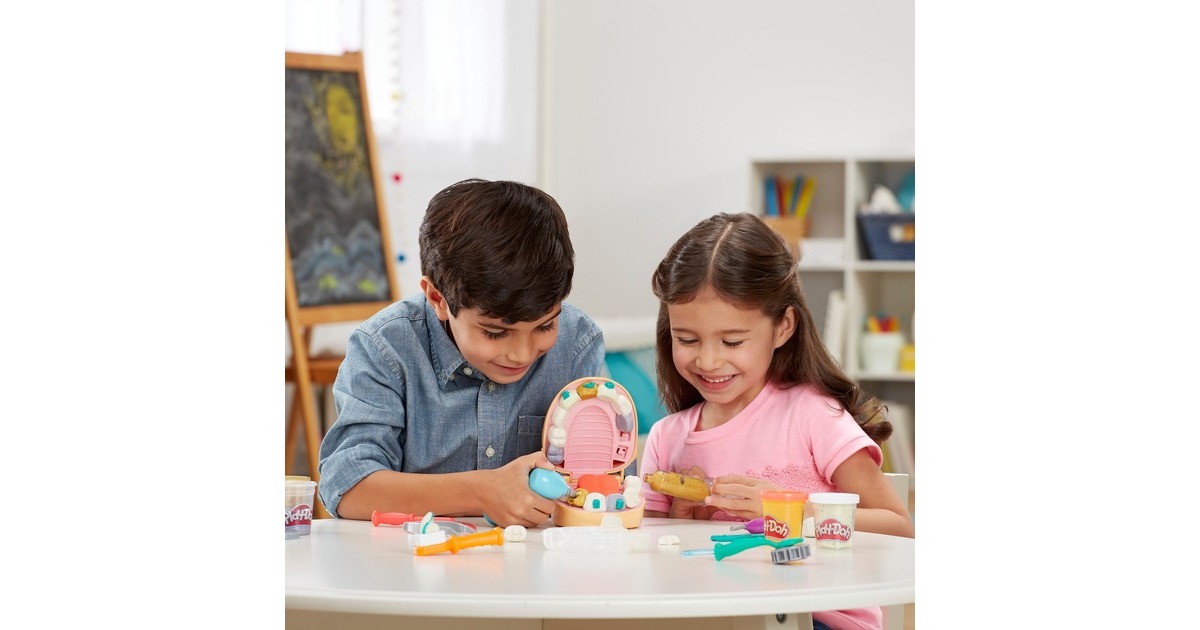 Hasbro Play-Doh Zahnarzt Dr. Wackelzahn, Kneten