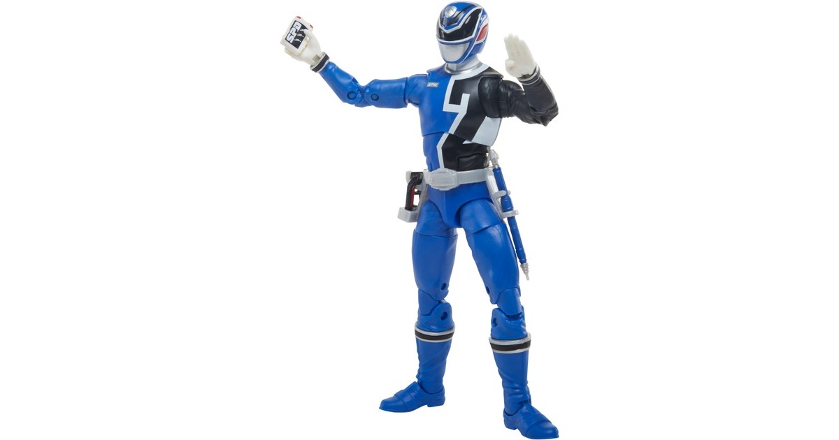Hasbro Power Rangers Lightning Collection S.P.D. B-Squad Blauer Ranger Vs A-Squad Blauer Ranger, Spielfigur