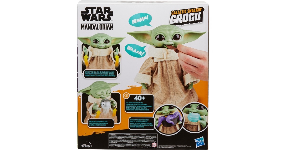 Hasbro Star Wars Galactic Snackin’ Grogu, Spielfigur