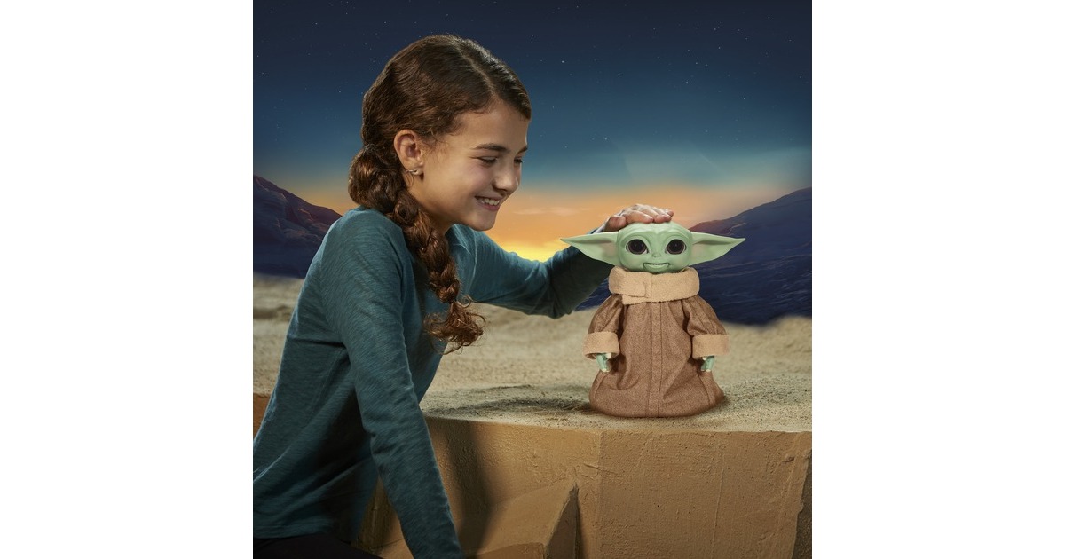 Hasbro Star Wars Galactic Snackin’ Grogu, Spielfigur