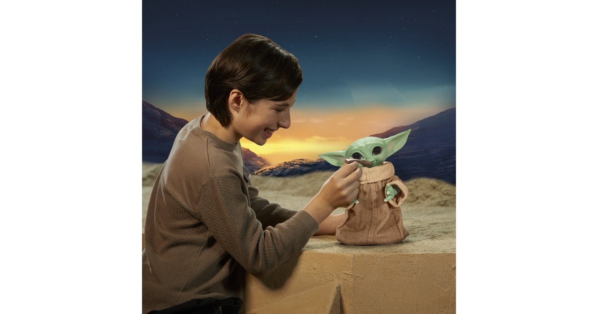Hasbro Star Wars Galactic Snackin’ Grogu, Spielfigur