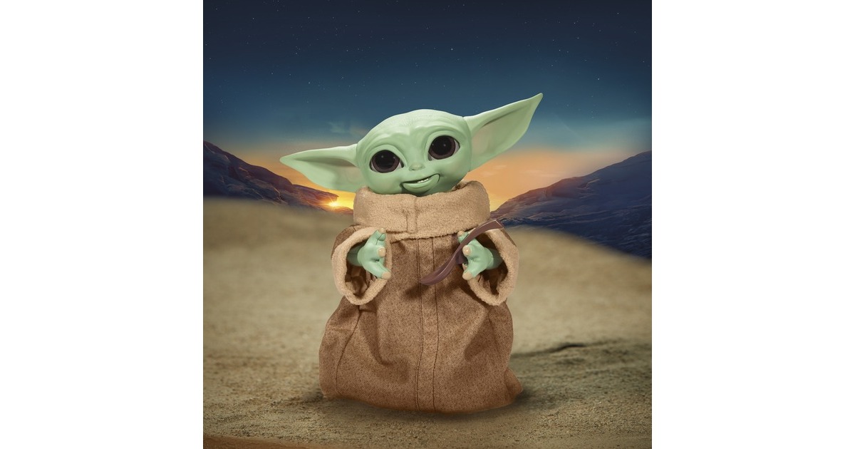 Hasbro Star Wars Galactic Snackin’ Grogu, Spielfigur
