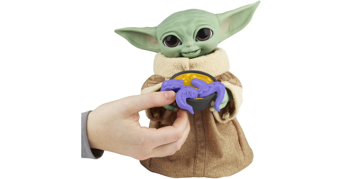 Hasbro Star Wars Galactic Snackin’ Grogu, Spielfigur
