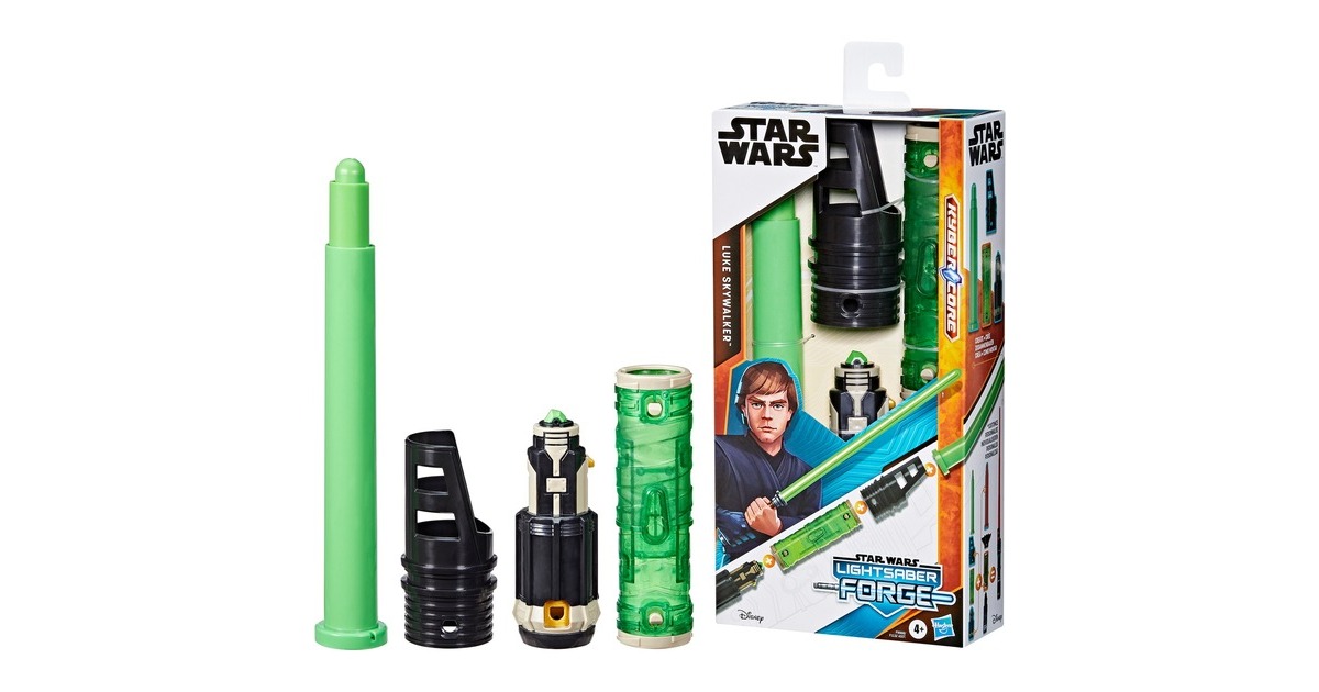 Hasbro Star Wars Lightsaber Forge Kyber Core Luke Skywalker Lichtschwert, Rollenspiel