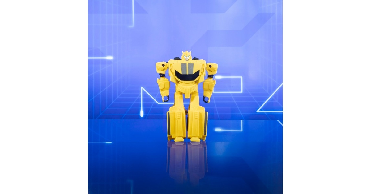 Hasbro Transformers EarthSpark 1-Step Flip Changer Bumblebee, Spielfigur