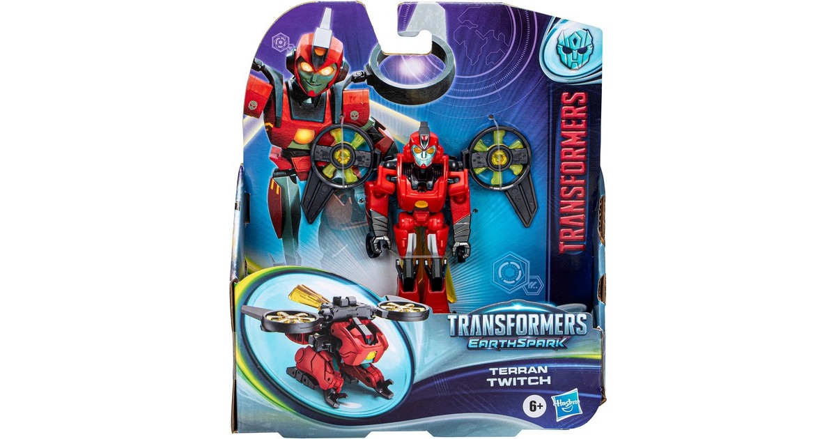 Hasbro Transformers EarthSpark Warrior-Klasse Twitch, Spielfigur