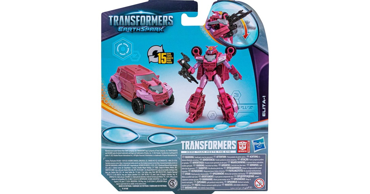 Hasbro Transformers Earthspark Warrior Elita-1