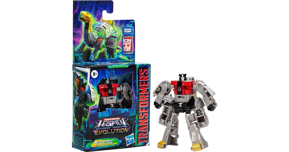 Hasbro Transformers Legacy Evolution Dinobot Sludge, Spielfigur(8,5 cm groß)