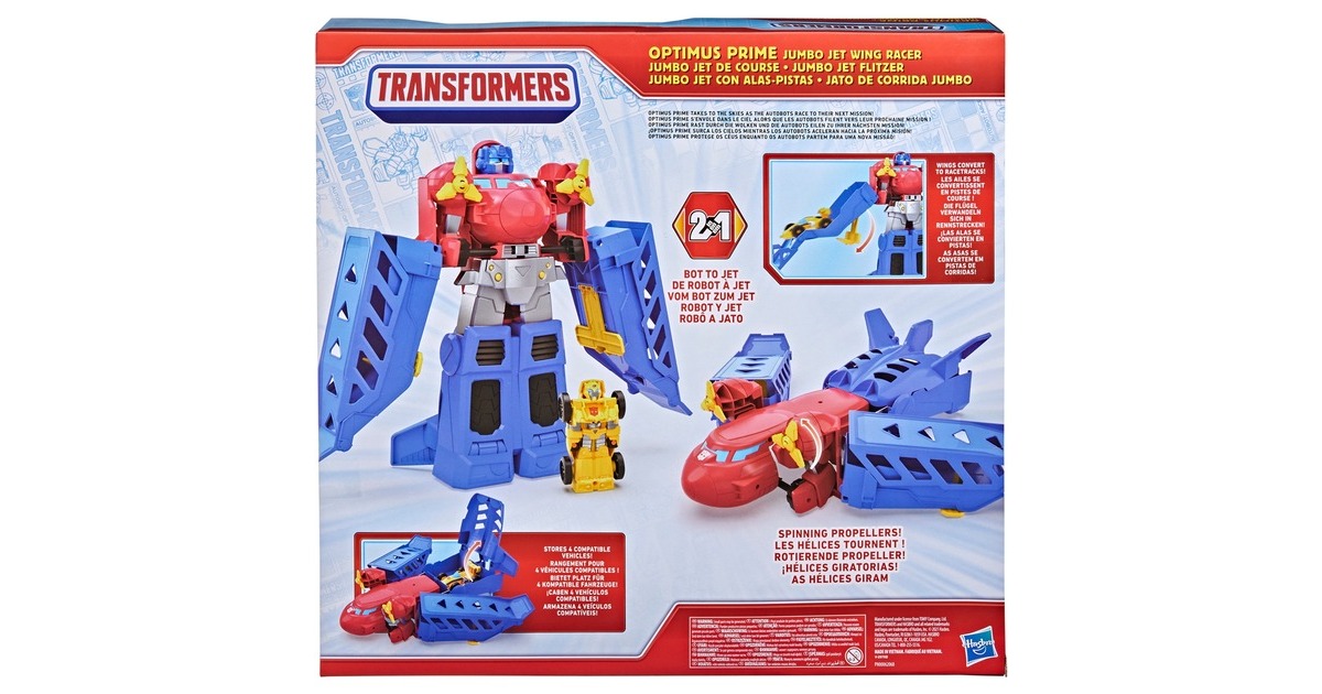 Hasbro Transformers Optimus Prime Jumbo Jet Flitzer, Spielfigur