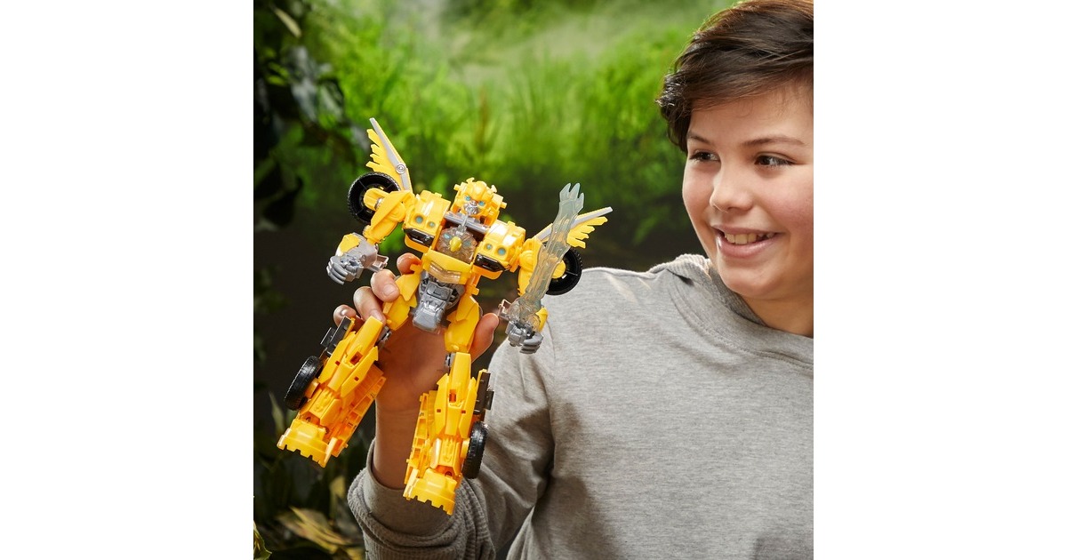 Hasbro Transformers: Aufstieg der Bestien - Beast-Mode Bumblebee, Spielfigur