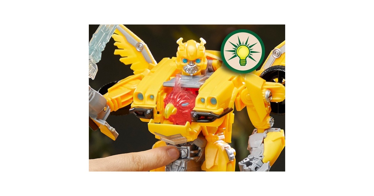 Hasbro Transformers: Aufstieg der Bestien - Beast-Mode Bumblebee, Spielfigur