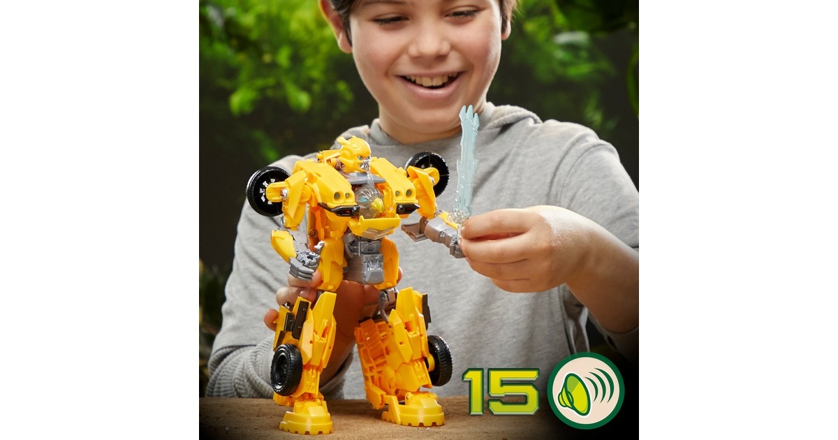 Hasbro Transformers: Aufstieg der Bestien - Beast-Mode Bumblebee, Spielfigur
