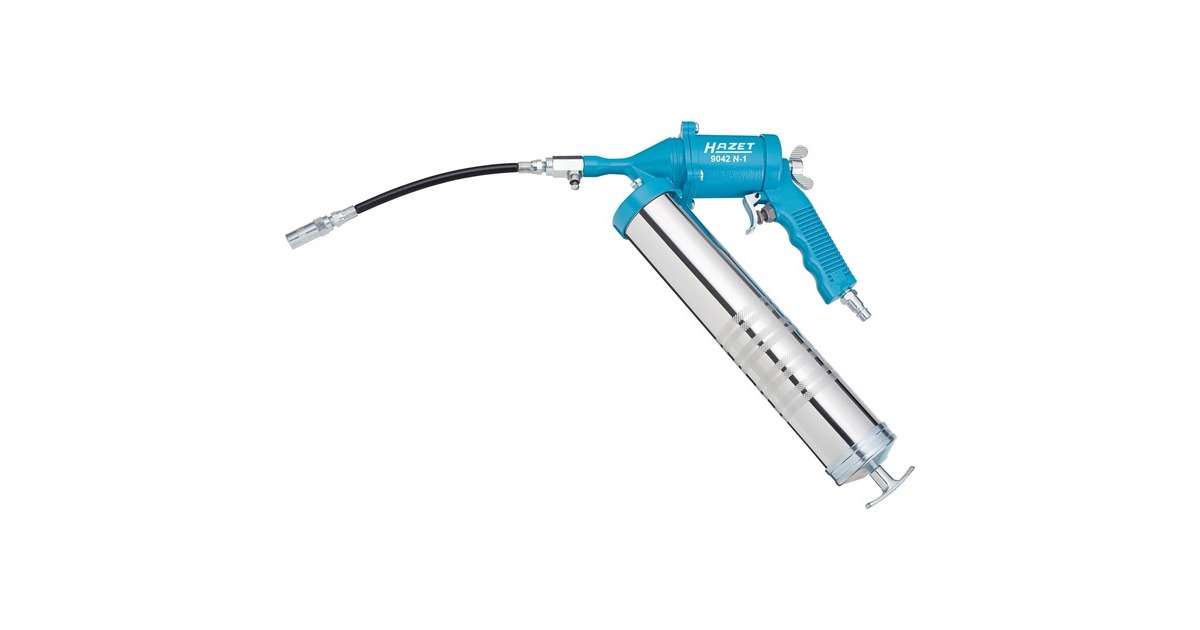 Hazet Fettpresse 9042N-1(silber/blau, hydraulisch)