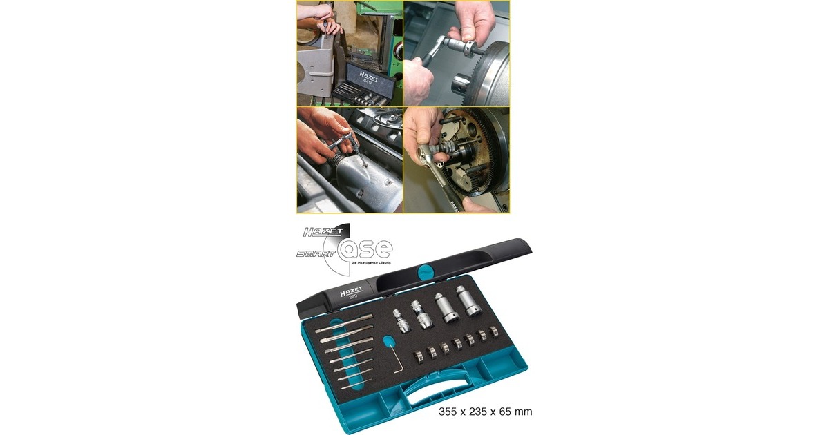 Hazet Gewinde-Schneid-Satz 849, 21-teilig, Gewinde-Reparatur(im SmartCase (1/3) 165-L) Hazet Gewinde-Schneid-Satz 849, 21-teilig, Gewinde-Reparatur(im SmartCase (1/3) 165-L)