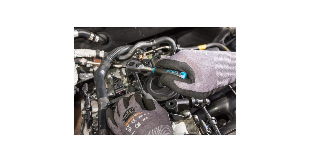 Hazet HiPer Feinzahn-Umschaltknarre 863HP, 1/4