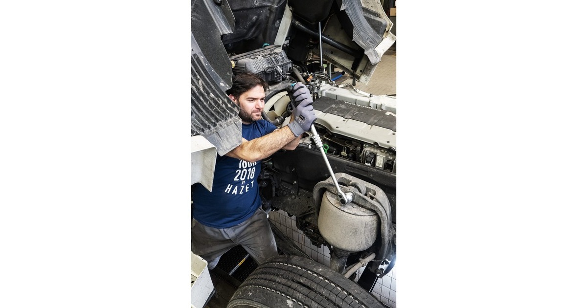 Hazet HiPer Feinzahn-Umschaltknarre 916HPLG, 1/2