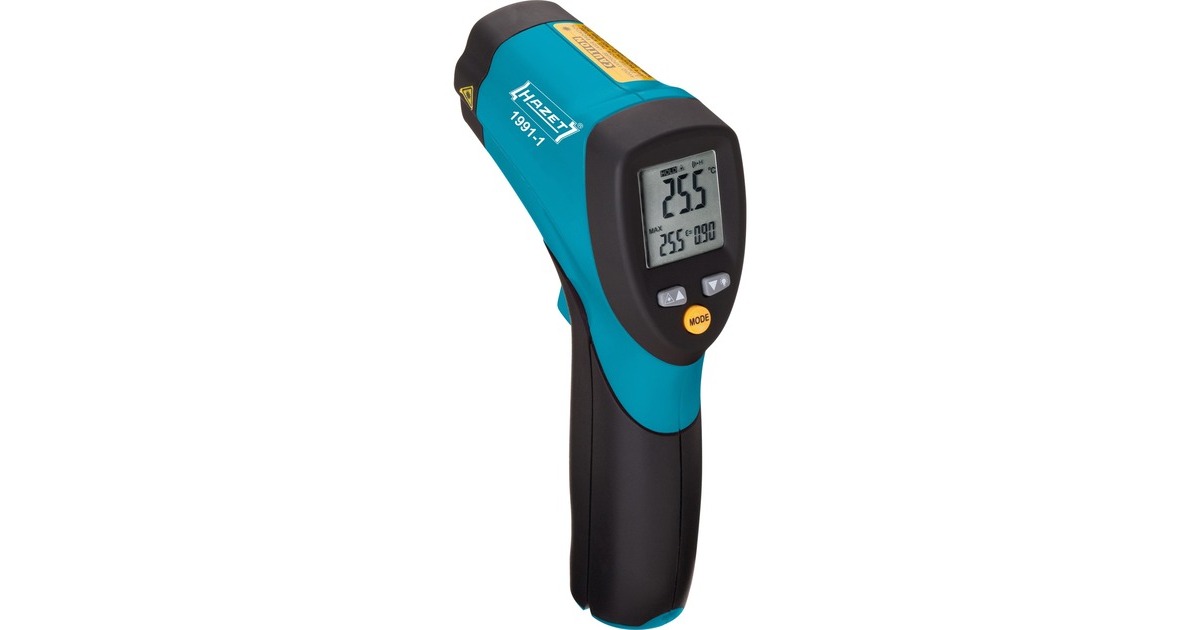 Hazet Infrarot-Thermometer 1991-1(schwarz/blau, mit integriertem Laserpointer) Hazet Infrarot-Thermometer 1991-1(schwarz/blau, mit integriertem Laserpointer)