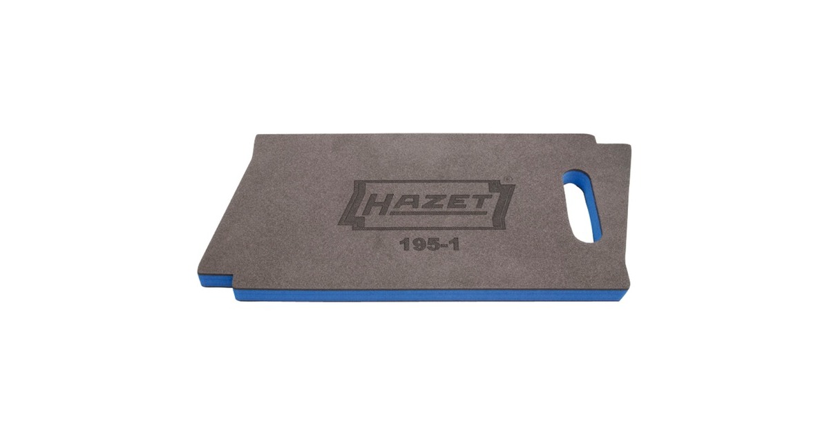 Hazet Kniebrett 195-1, Knieschutz(grau/blau, in HAZET-Logoform)