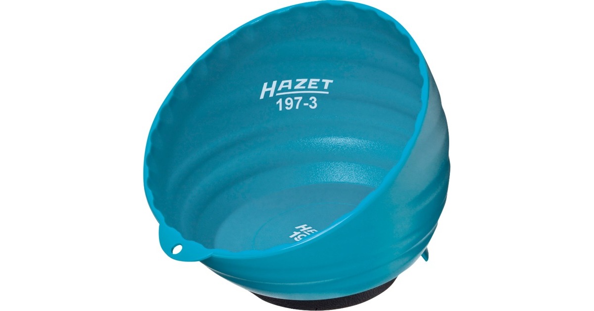 Hazet Magnet-Schale 197-3, Ablage(blau, 150mm, zur Befestigung an Metall-Flächen)