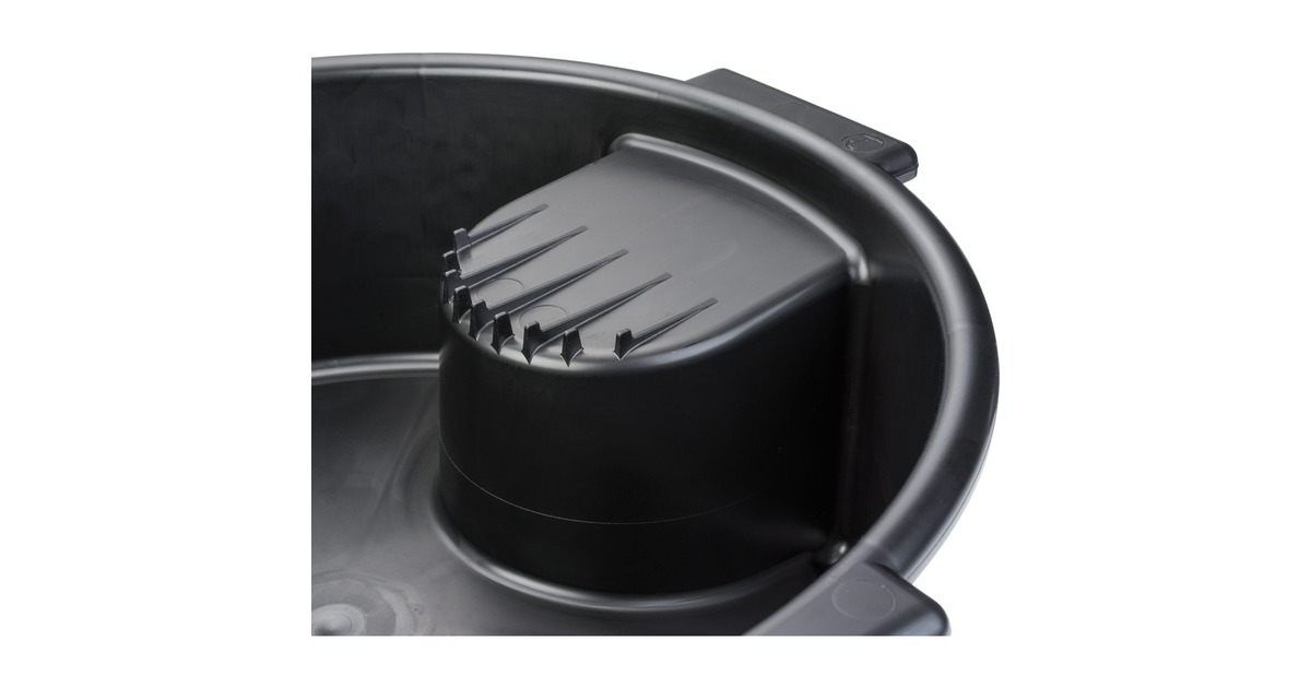 Hazet Mehrzweckwanne 197N-1, 6 Liter, Ölwanne(schwarz, für sicheren Ölwechsel)