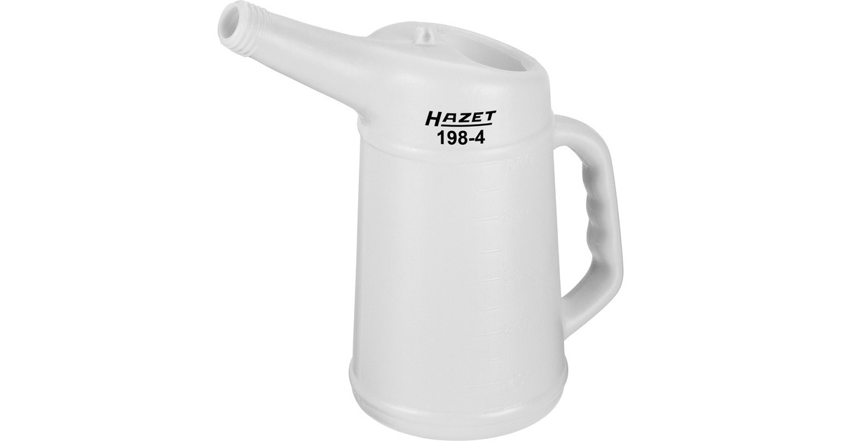 Hazet Messbecher 198-4, 1 Liter(weiß/transparent)