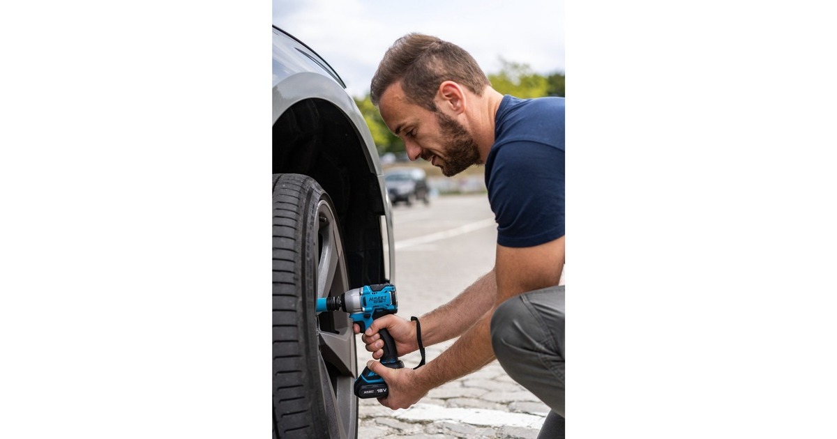 Hazet Mini Akku-Schlagschrauber Satz 9212M-1, 18Volt(blau/schwarz, Li-Ionen Akku 2Ah)