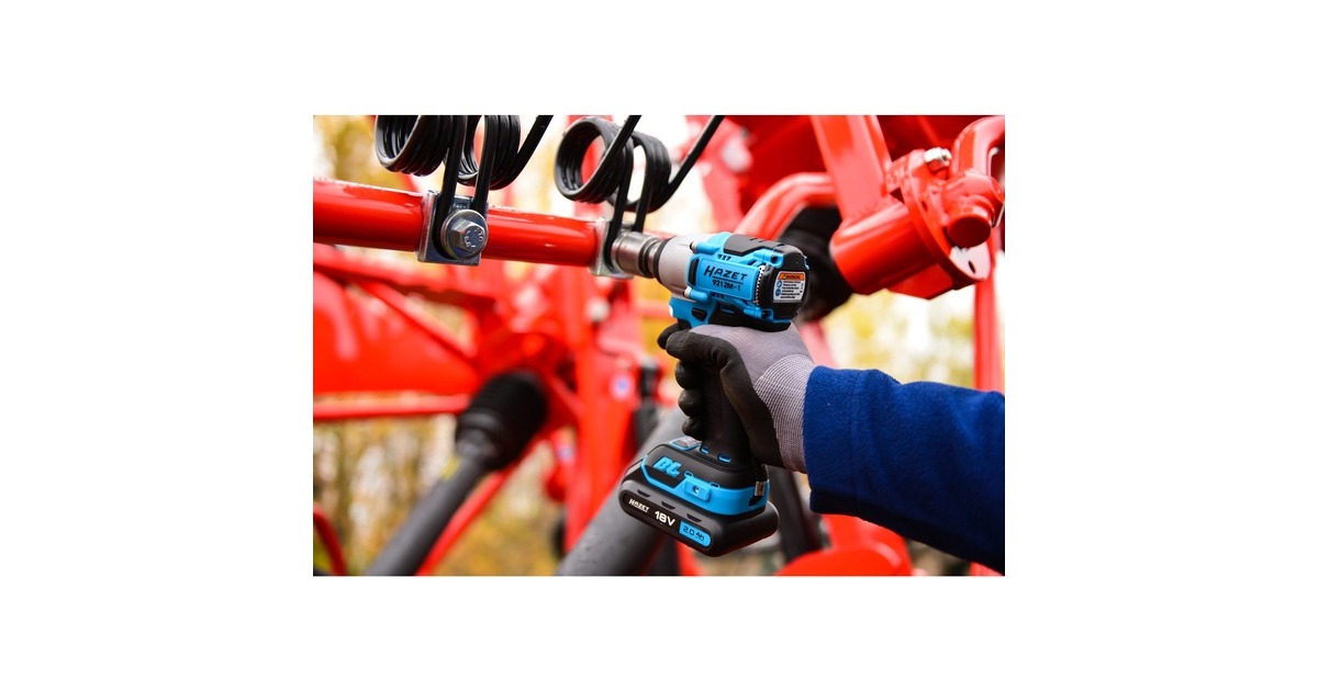 Hazet Mini Akku-Schlagschrauber Satz 9212M-1, 18Volt(blau/schwarz, Li-Ionen Akku 2Ah)