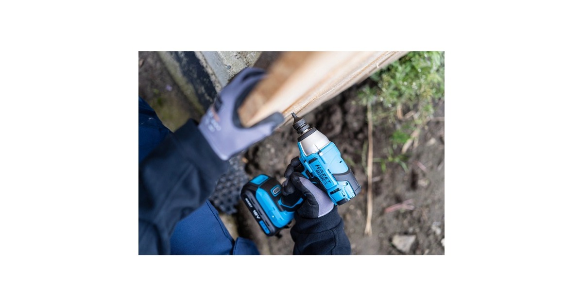 Hazet Mini Akku-Schlagschrauber Satz 9212SPC-1, 18Volt(blau/schwarz, Li-Ionen Akku 2Ah)