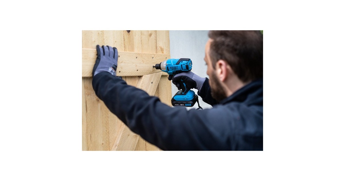 Hazet Mini Akku-Schlagschrauber Satz 9212SPC-1, 18Volt(blau/schwarz, Li-Ionen Akku 2Ah)