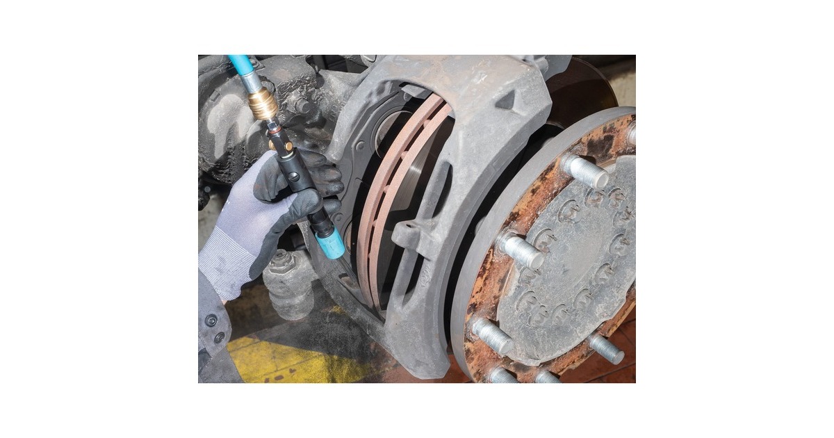 Hazet Mini-Nadelentroster 9035M-5, Druckluft-Entroster(schwarz/blau)