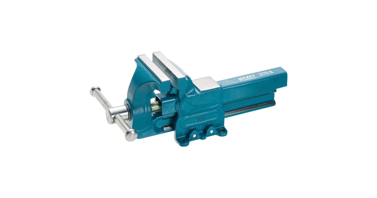 Hazet Parallel-Schraubstock 2175N(blau, Gesenkgeschmiedet)