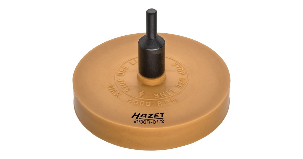 Hazet Radierscheibe 9030R-01/2, Ø 89mm, Schleifscheibe(für Bohrmaschinen oder Stabschleifer) Hazet Radierscheibe 9030R-01/2, Ø 89mm, Schleifscheibe(für Bohrmaschinen oder Stabschleifer)