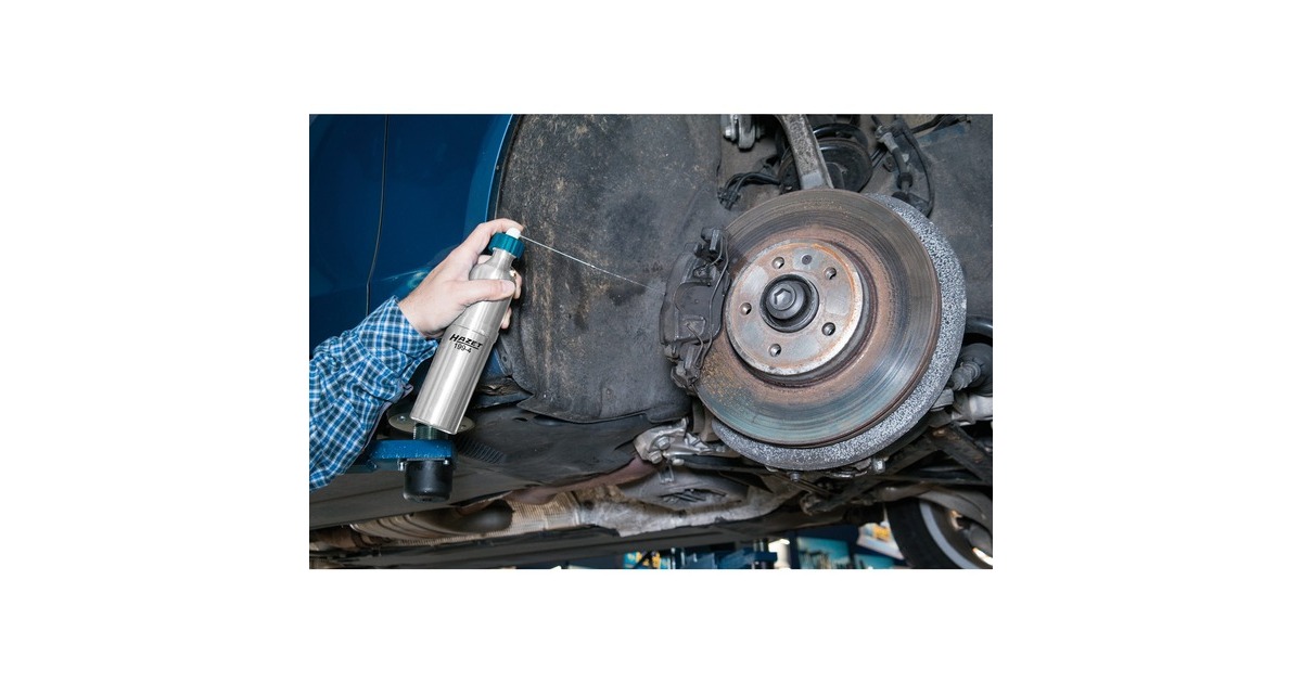 Hazet Sprühflasche 199-4, Drucksprüher(silber, zur Befüllung mit Druckluft)