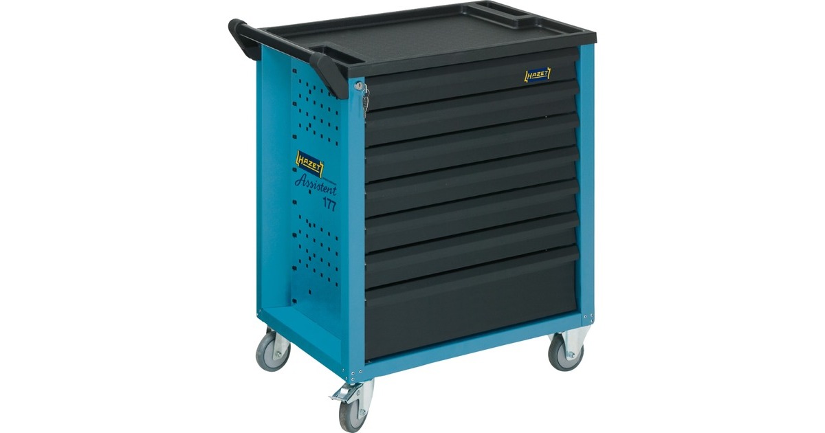 Hazet Werkzeugwagen Assistent 177-7(blau/schwarz, Ordnungssystem 3/3) Hazet Werkzeugwagen Assistent 177-7(blau/schwarz, Ordnungssystem 3/3)