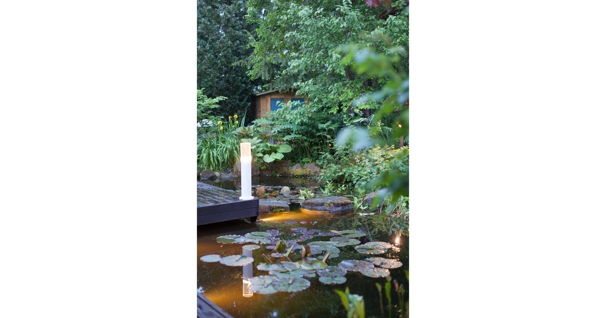 Heissner SMART LIGHTS Uferleuchte 3 Watt, LED-Leuchte(weiß, warmweiß)