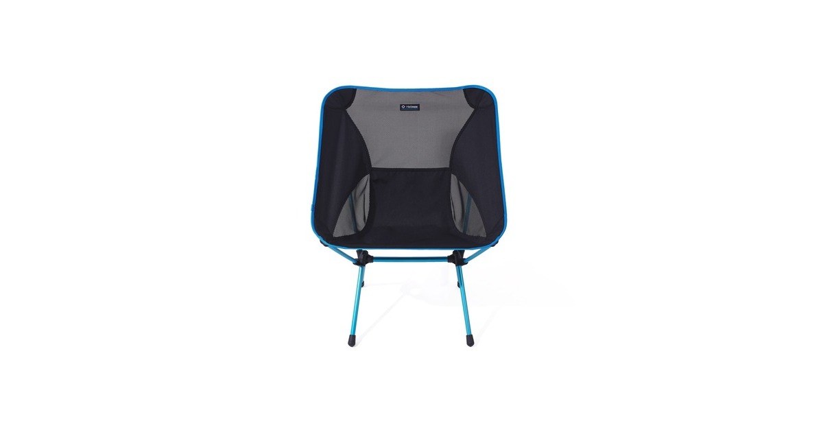 Helinox Camping-Stuhl Chair One XL 10076R1(schwarz/blau, Black)