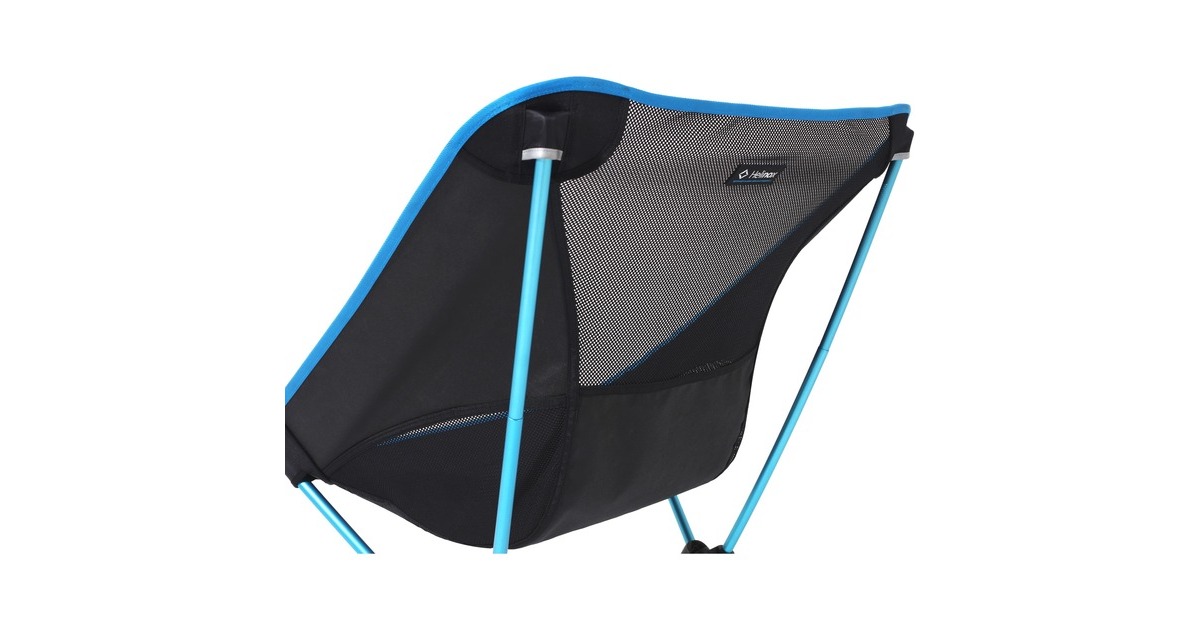 Helinox Camping-Stuhl Chair One XL 10076R1(schwarz/blau, Black)