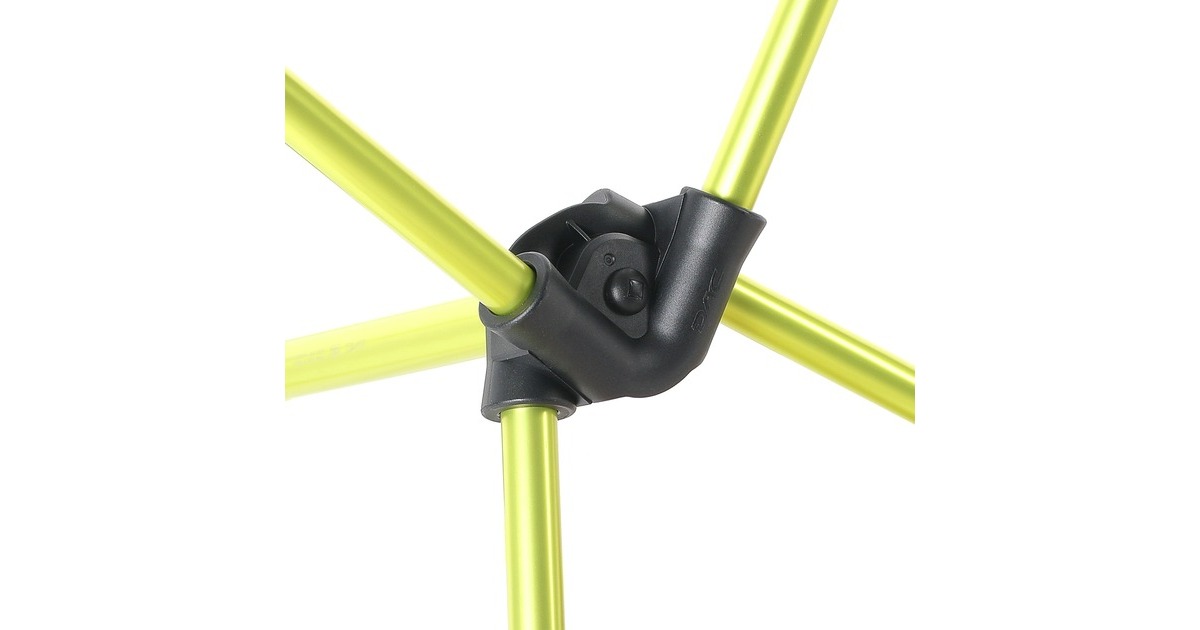 Helinox Camping-Stuhl Chair Zero Highback 10560(grau/hellgrün, Grey)