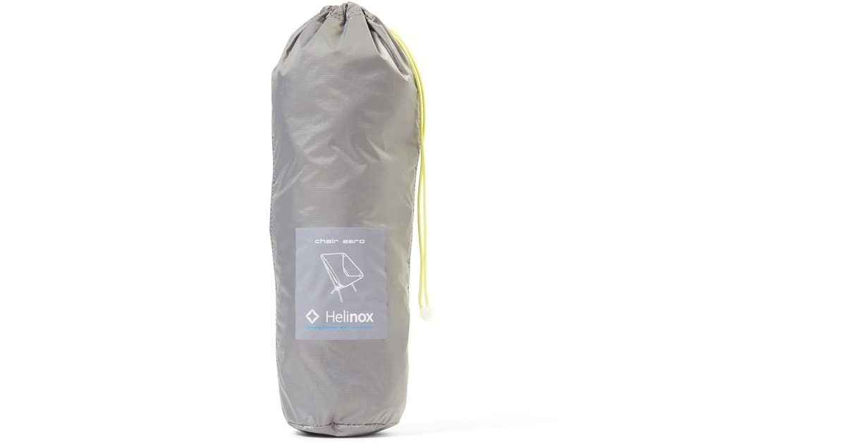 Helinox Camping-Stuhl Chair Zero L 10556(grau/hellgrün)