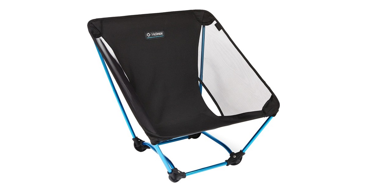 Helinox Camping-Stuhl Ground Chair 10501R1(schwarz/blau, Black) Helinox Camping-Stuhl Ground Chair 10501R1(schwarz/blau, Black)