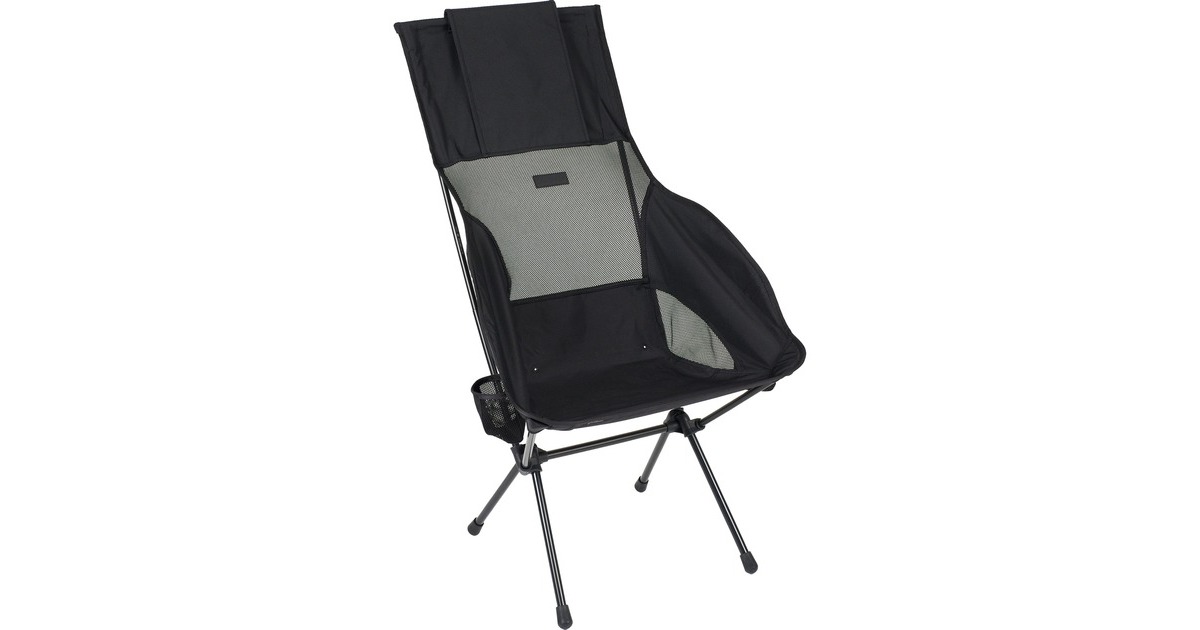 Helinox Camping-Stuhl Savanna Chair 10000284(schwarz, Blackout Edition, Modell 2024) Helinox Camping-Stuhl Savanna Chair 10000284(schwarz, Blackout Edition, Modell 2024)