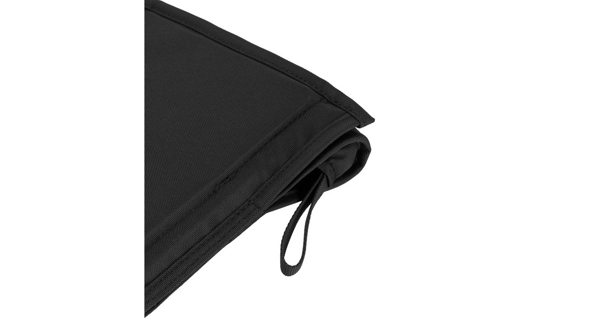 Helinox Camping-Tisch Table Four Black, Hard Top 10002765(schwarz, blaues Gestell)