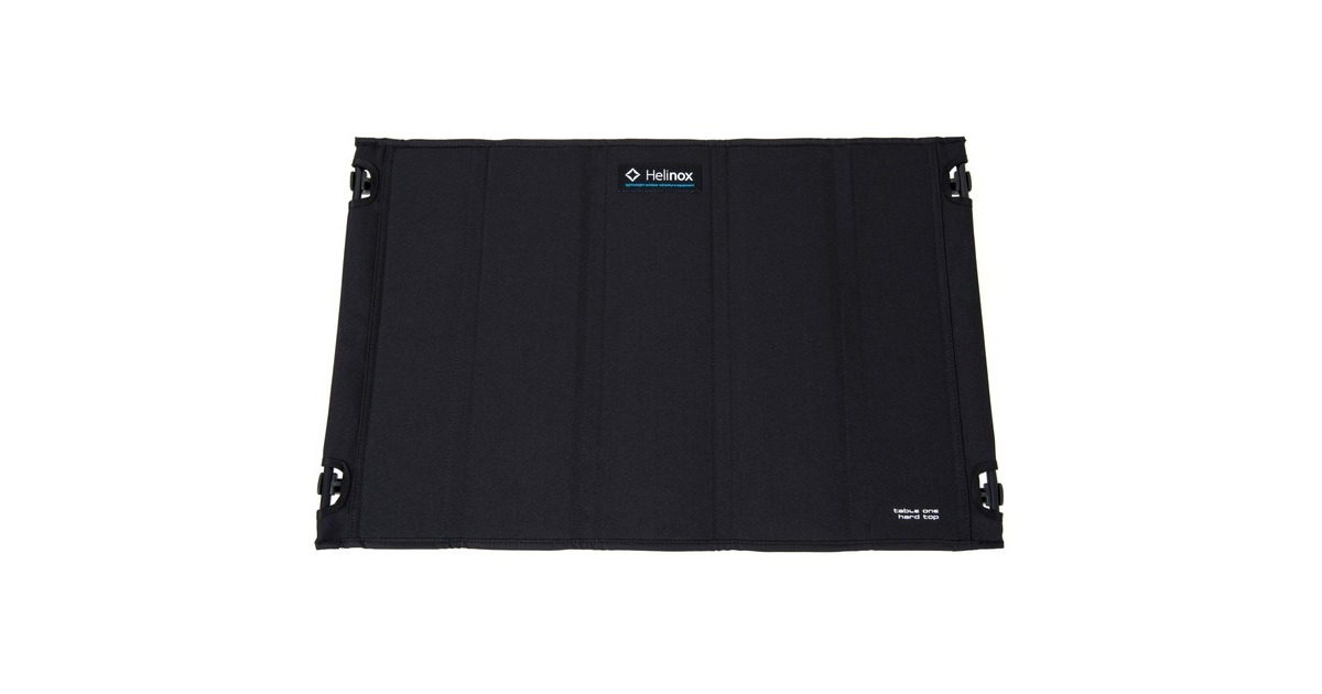 Helinox Camping-Tisch Table One Hard Top 11008(schwarz/blau, Black)