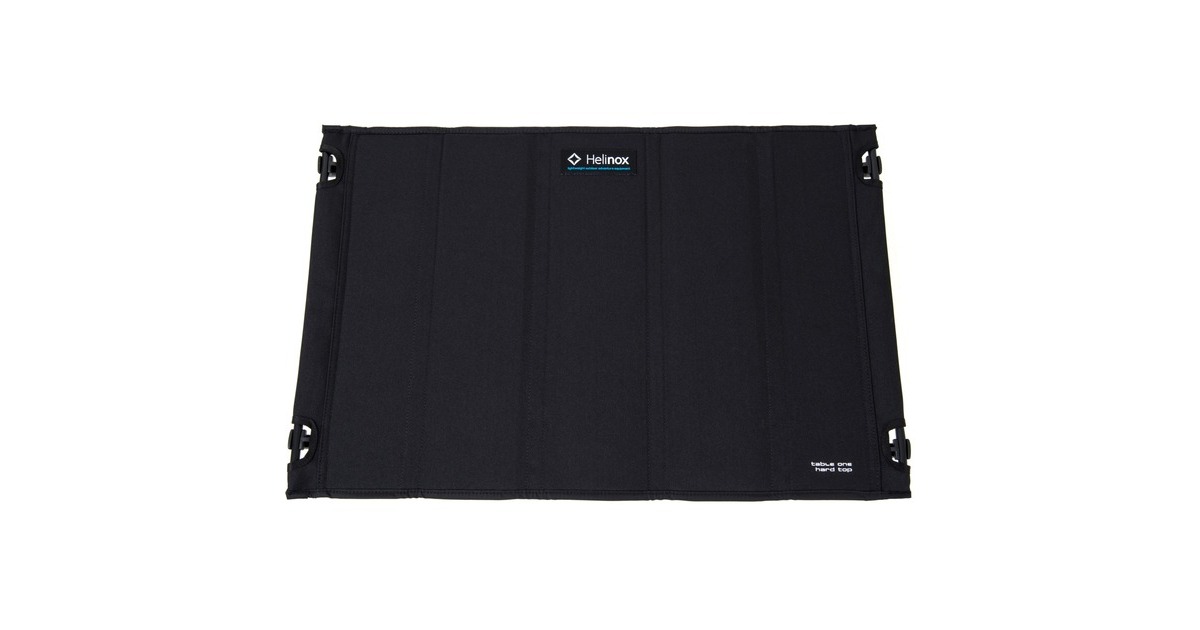 Helinox Camping-Tisch Table One Hard Top Large 11022(schwarz/blau, Black)