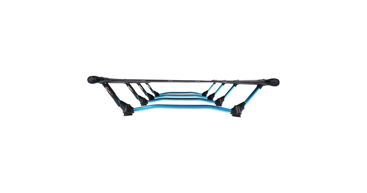 Helinox Cot Max Convertible 10640R1, Camping-Bett(schwarz/blau, Black)