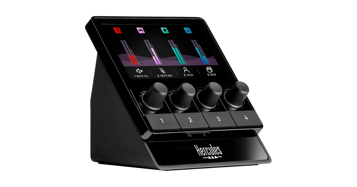 Hercules Stream 100, Mischpult(schwarz)