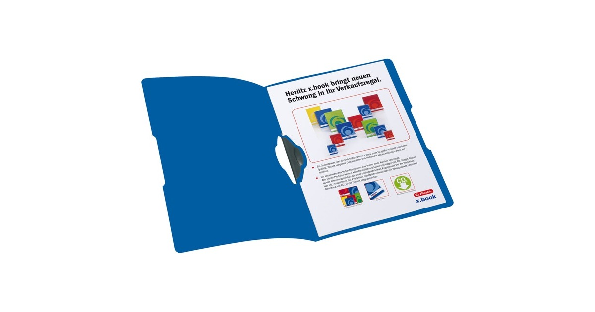 Herlitz Express-Clip, Ordner(blau) Herlitz Express-Clip, Ordner(blau)