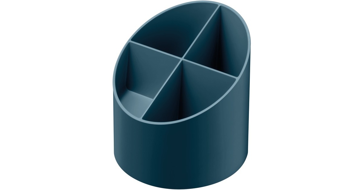 Herlitz Köcher rund dunkelblau, Ablage(dunkelblau)