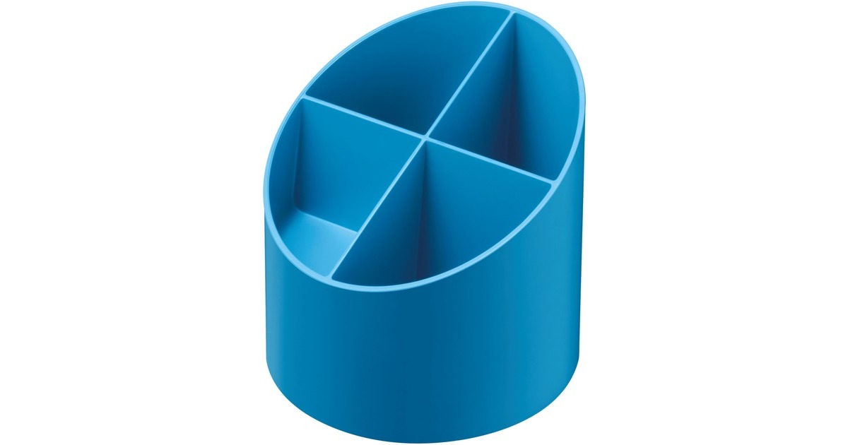 Herlitz Köcher rund intensiv blau, Ablage(blau)